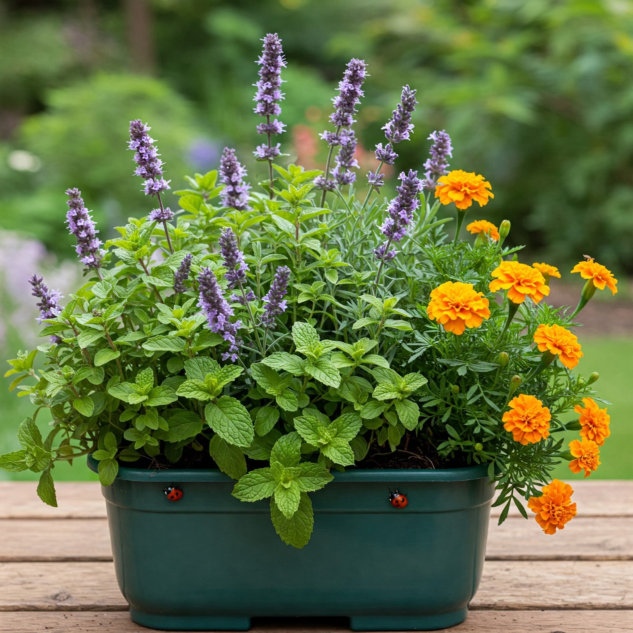 Natural pest control setup